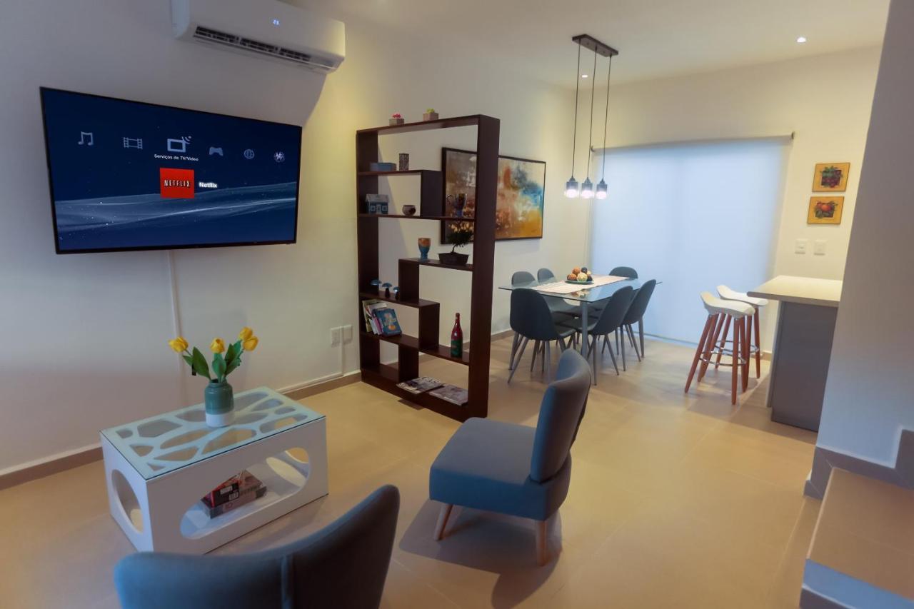 Вилла Casa Rosa Smart House Плая-дель-Кармен Экстерьер фото