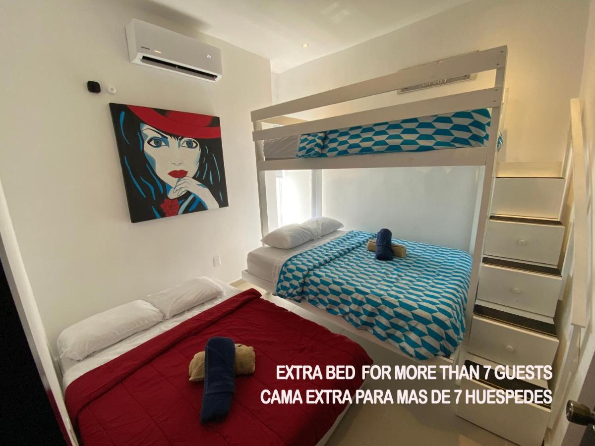 Вилла Casa Rosa Smart House Плая-дель-Кармен Экстерьер фото